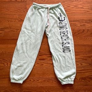 Light blue Long Beach Island Sweatpants size M